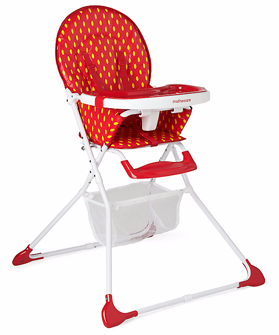 Red high chair outlet baby